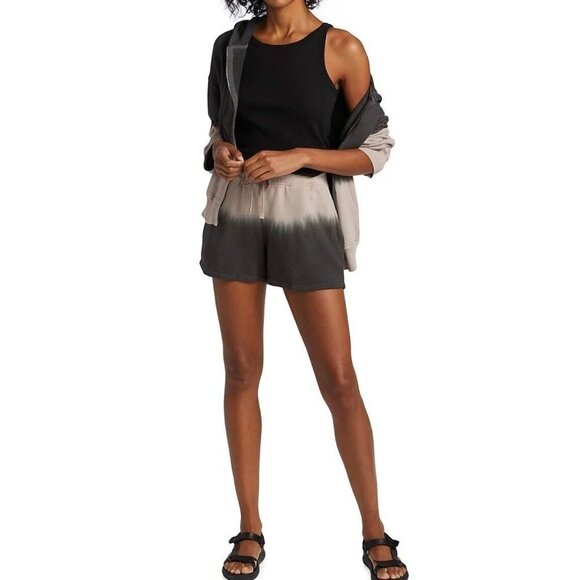 ATM Anthony Thomas Melillo Full Zip Hoodie XS Gray Dip Dye French Terry Pockets - Picture 5 of 16